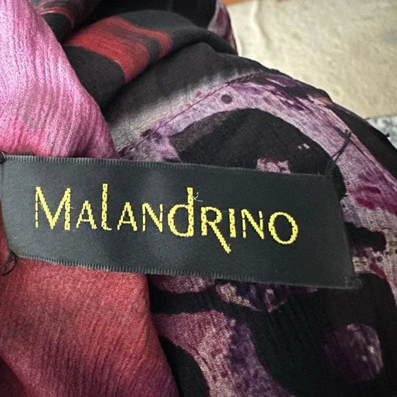 French Designer, Catherine Malandrino, silk gown. Fits XS / SM, EUC! - Picture 5 of 6